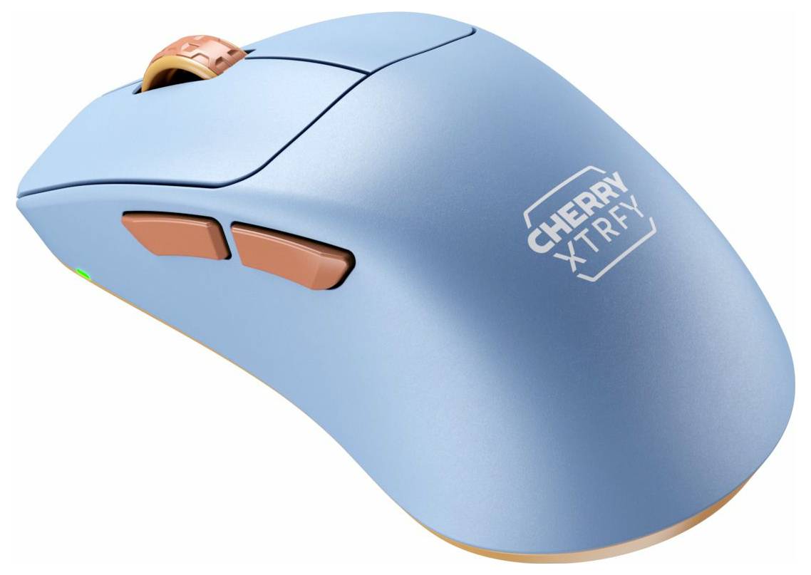Cherry XTRFY M64 Wireless, Blue Maus Ohne (Ansteuerung über Computer)