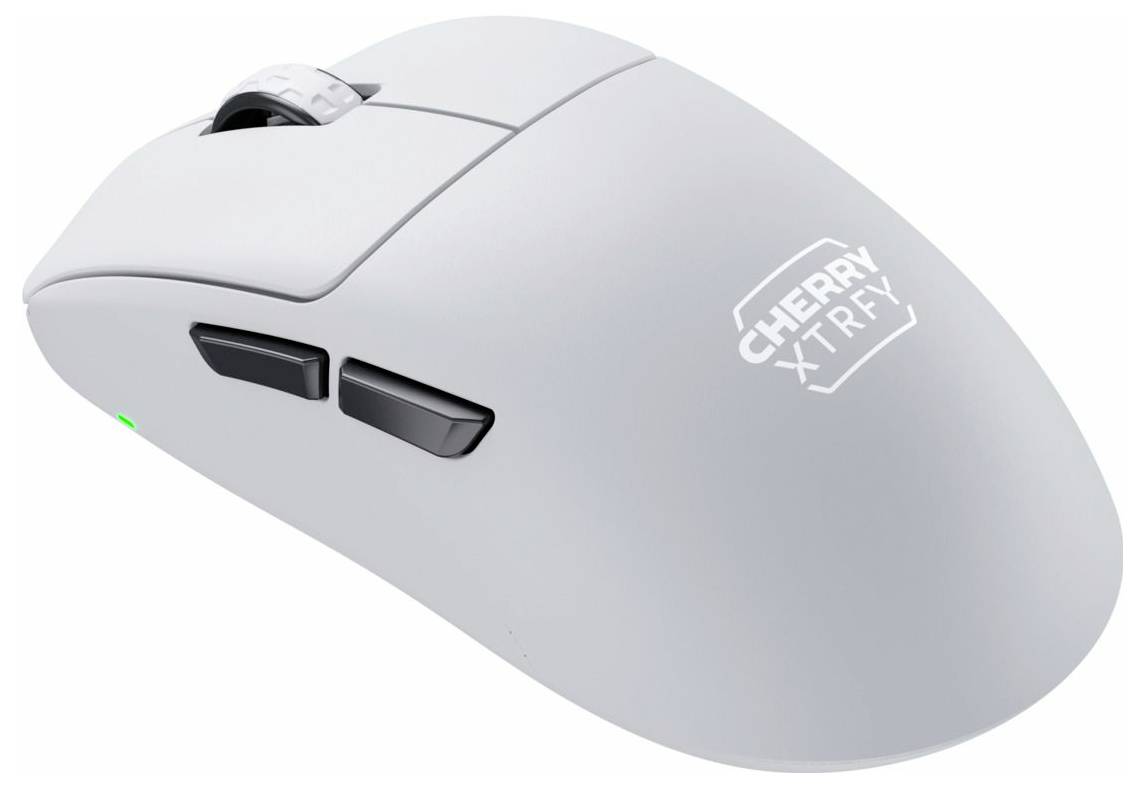Cherry XTRFY M68 Pro Wireless, White Maus Funk Optisch 5 Tasten