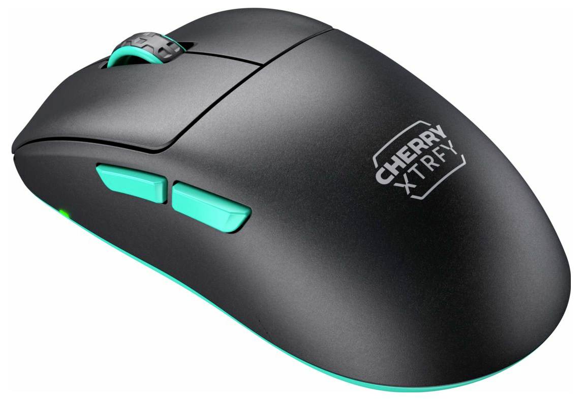 Cherry XTRFY M68 Wireless, Black Maus Funk 5 Tasten