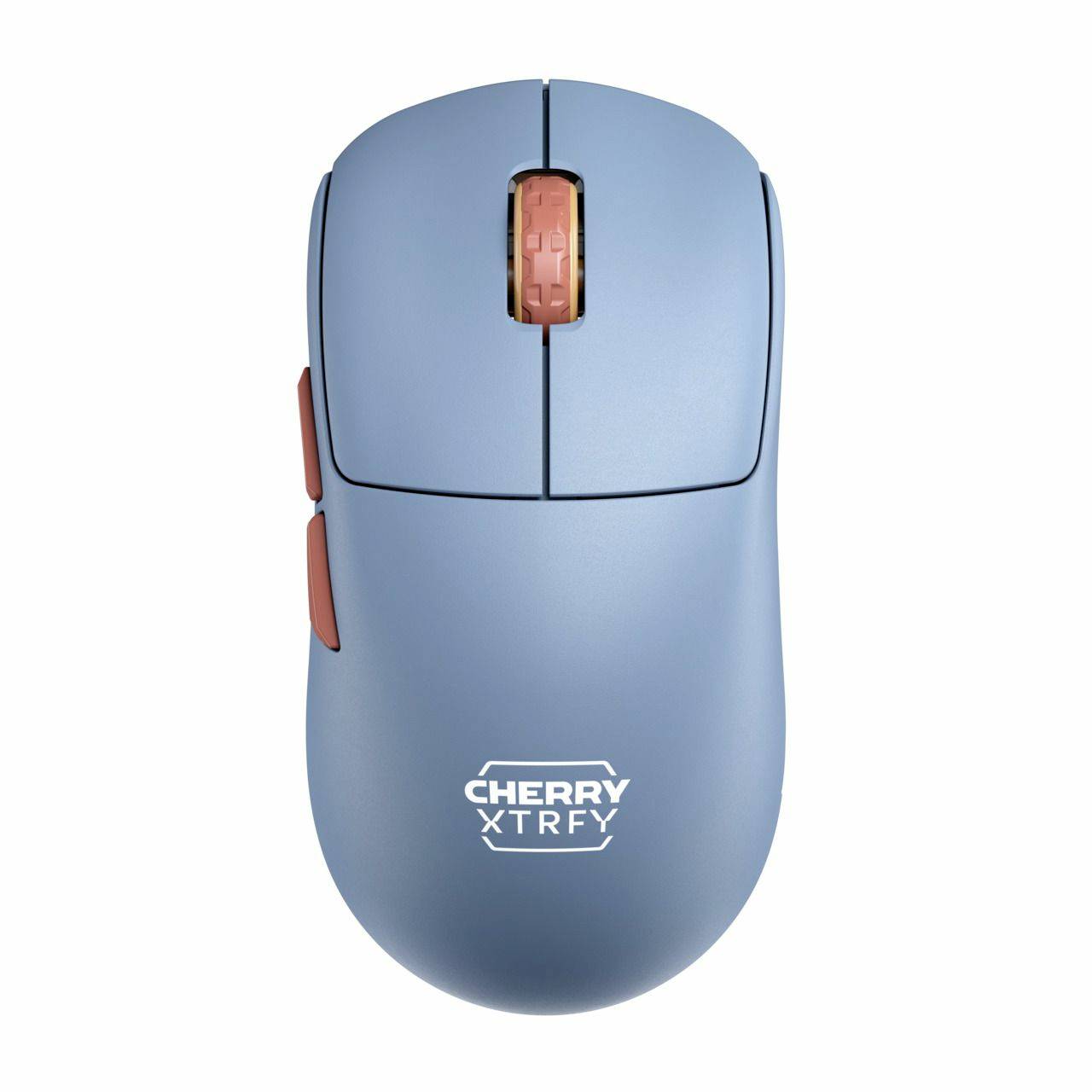 Cherry XTRFY M68 Wireless, Blue Maus Ohne (Ansteuerung über Computer)