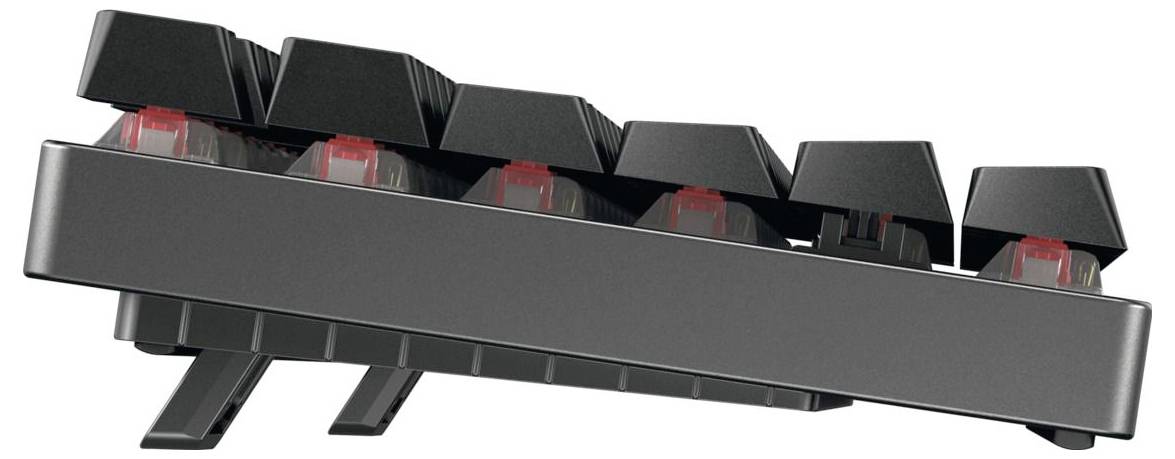 Cherry XTRFY MX 8.2 TKL Wireless, black Bluetooth®, Funk Tastatur Deutsch, QWERTZ Schwarz