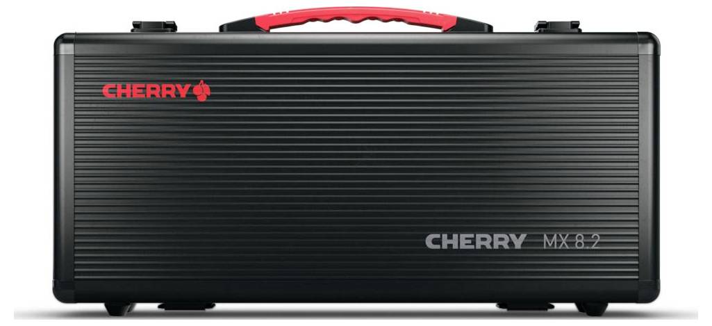 Cherry XTRFY MX 8.2 TKL Wireless, black Bluetooth®, Funk Tastatur Deutsch, QWERTZ Schwarz