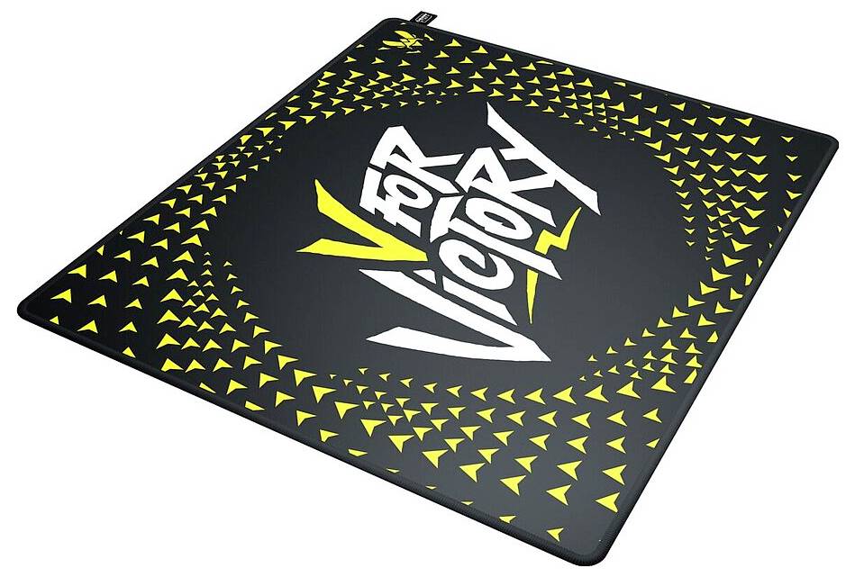 Cherry XTRFY XTRFY GP5 Vitality Black Mauspad Schwarz, Weiß, Gelb