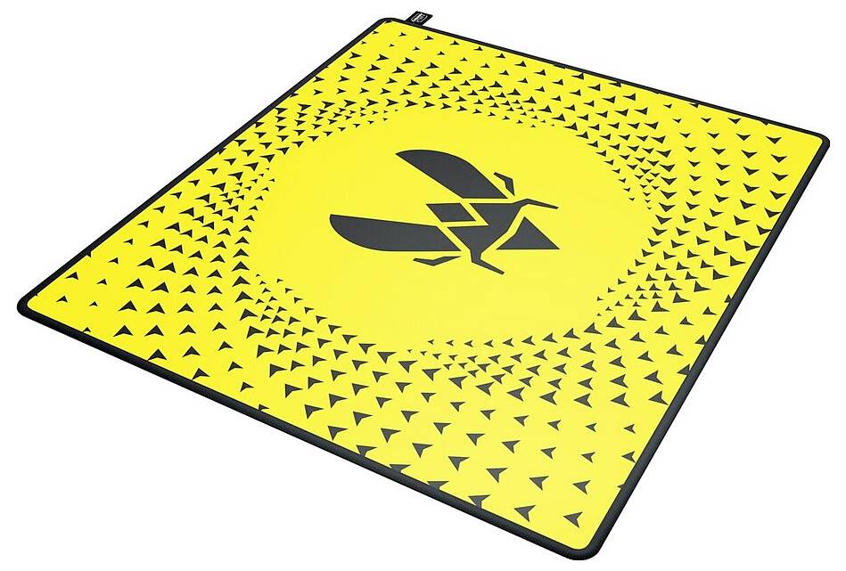 Cherry XTRFY GP5 Vitality Yellow Mauspad Schwarz, Gelb