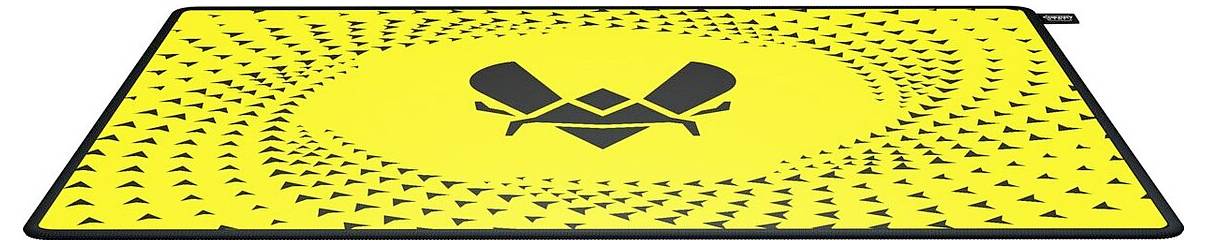 Cherry XTRFY GP5 Vitality Yellow Mauspad Schwarz, Gelb