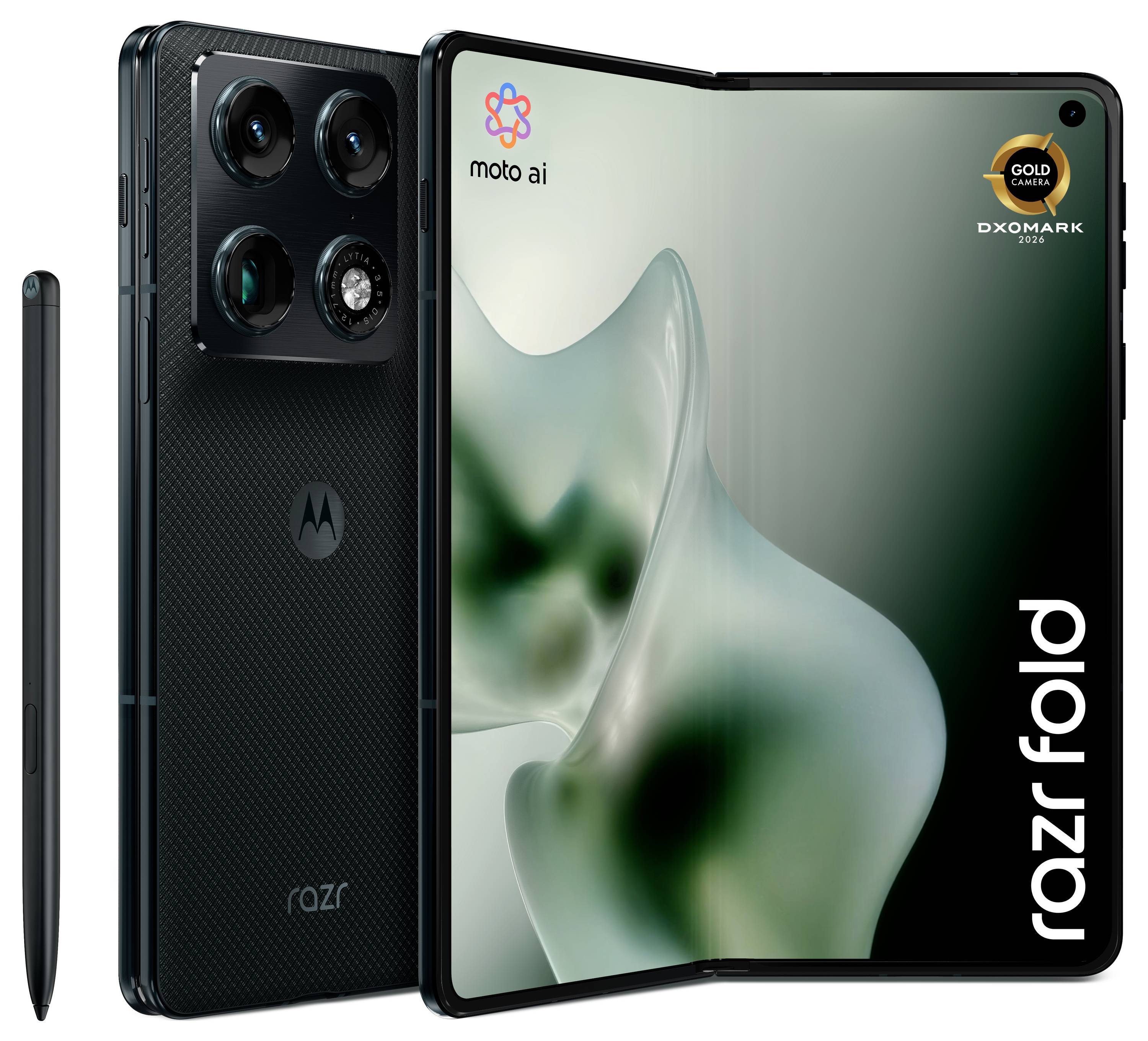 Motorola razr fold 512GB Schwarz EEK A (A - G) 20.5cm (8.09 Zoll) Smartphone