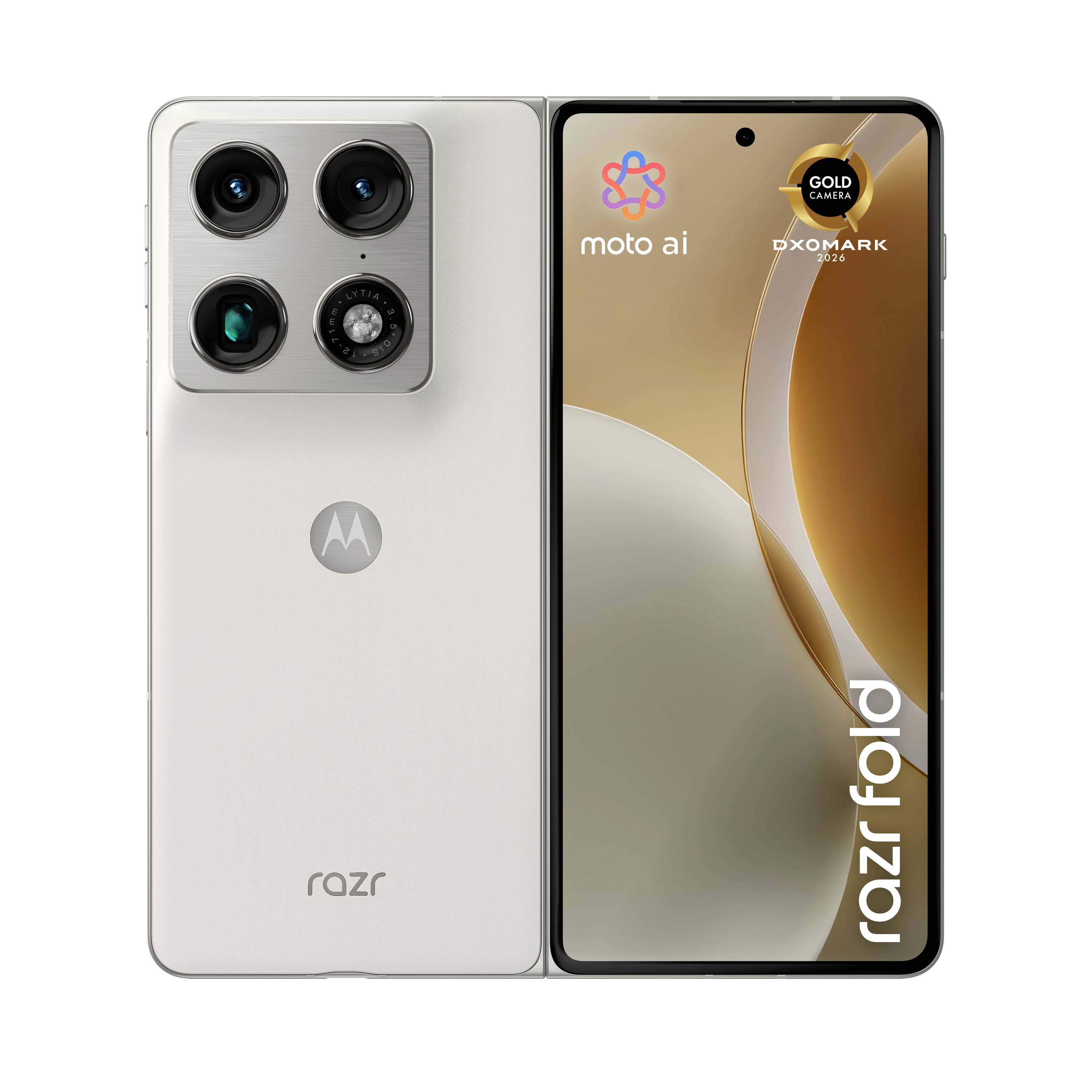 Motorola razr fold 512GB Weiß EEK A (A - G) 20.5cm (8.09 Zoll) Smartphone