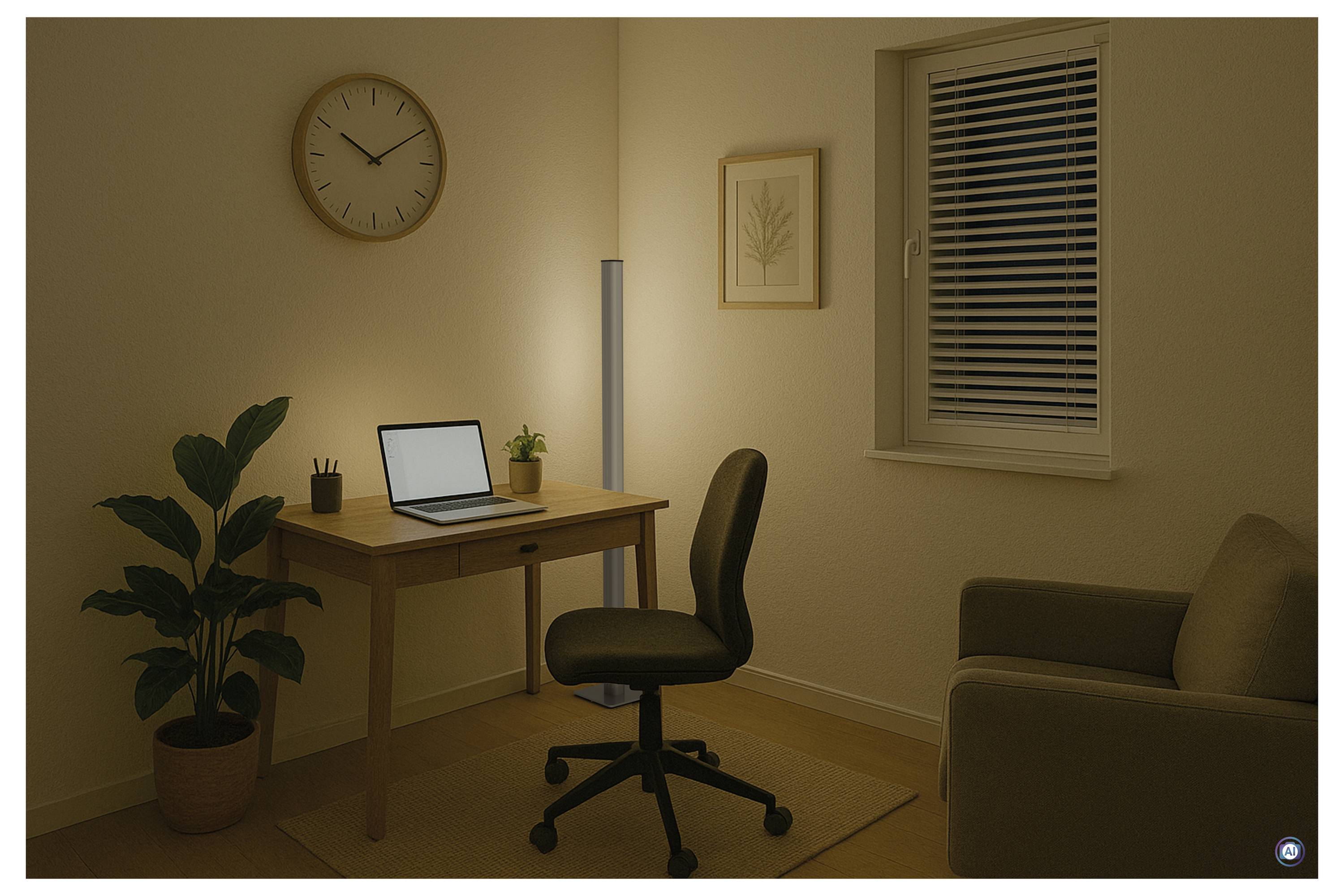 Maul MAULpino high performance 8252595 LED-Standleuchte LED Silber