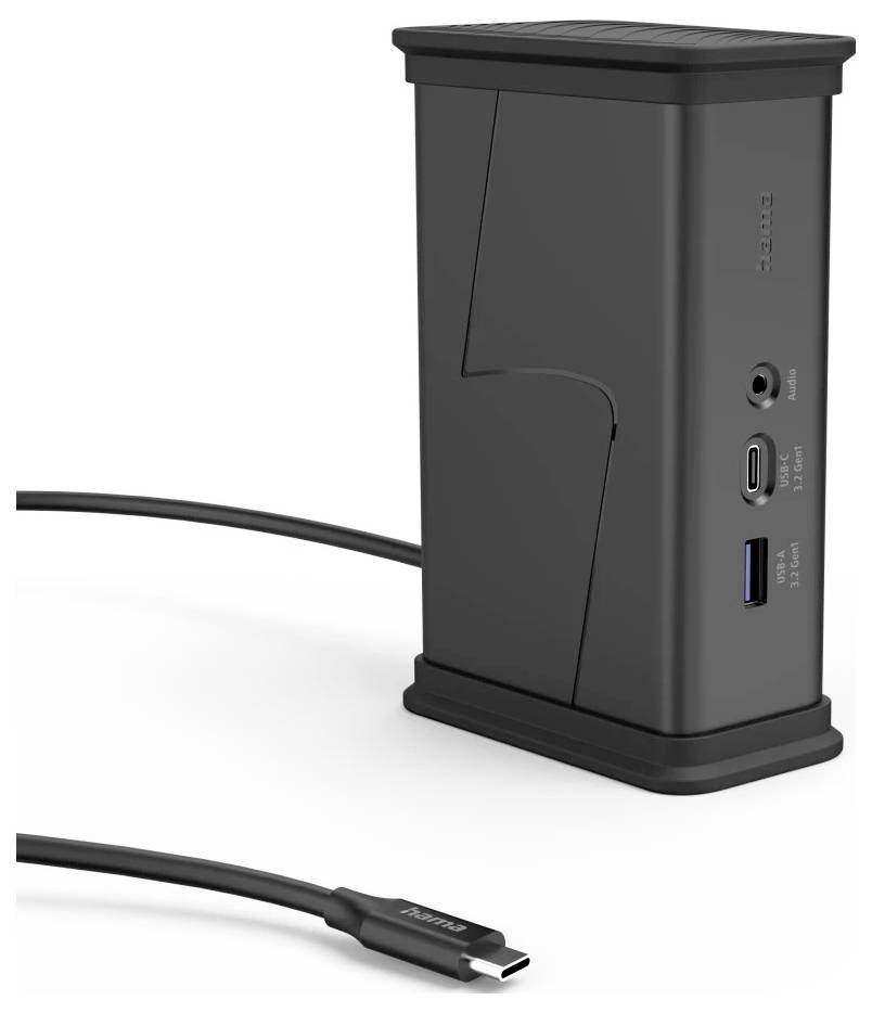 Hama USB-Hub Connect2Office Black USB-C® Power Delivery