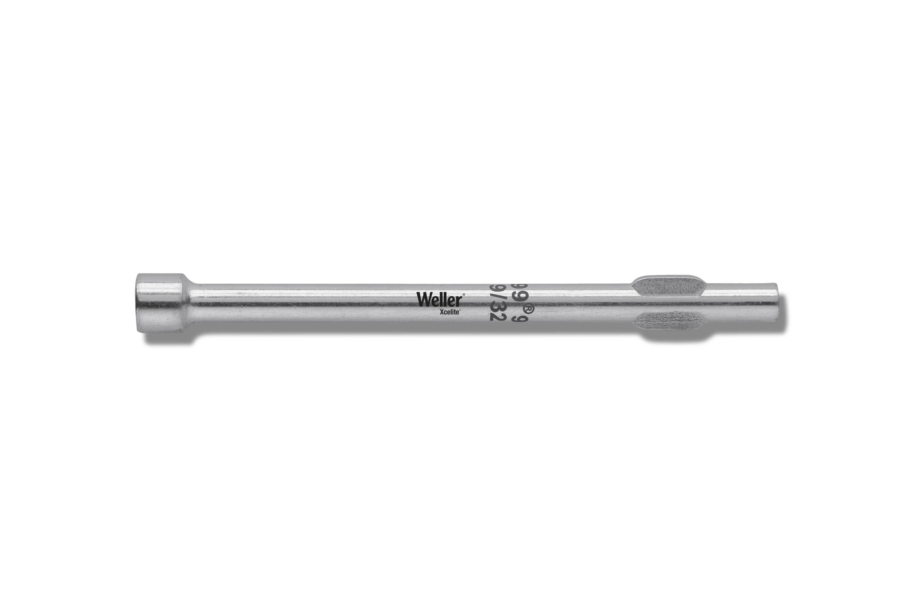 Ein 5,5 mm Weller Metrischer Schraubenzieher mit schwarzem Griff und Metallschaft auf weißem Hintergrund.