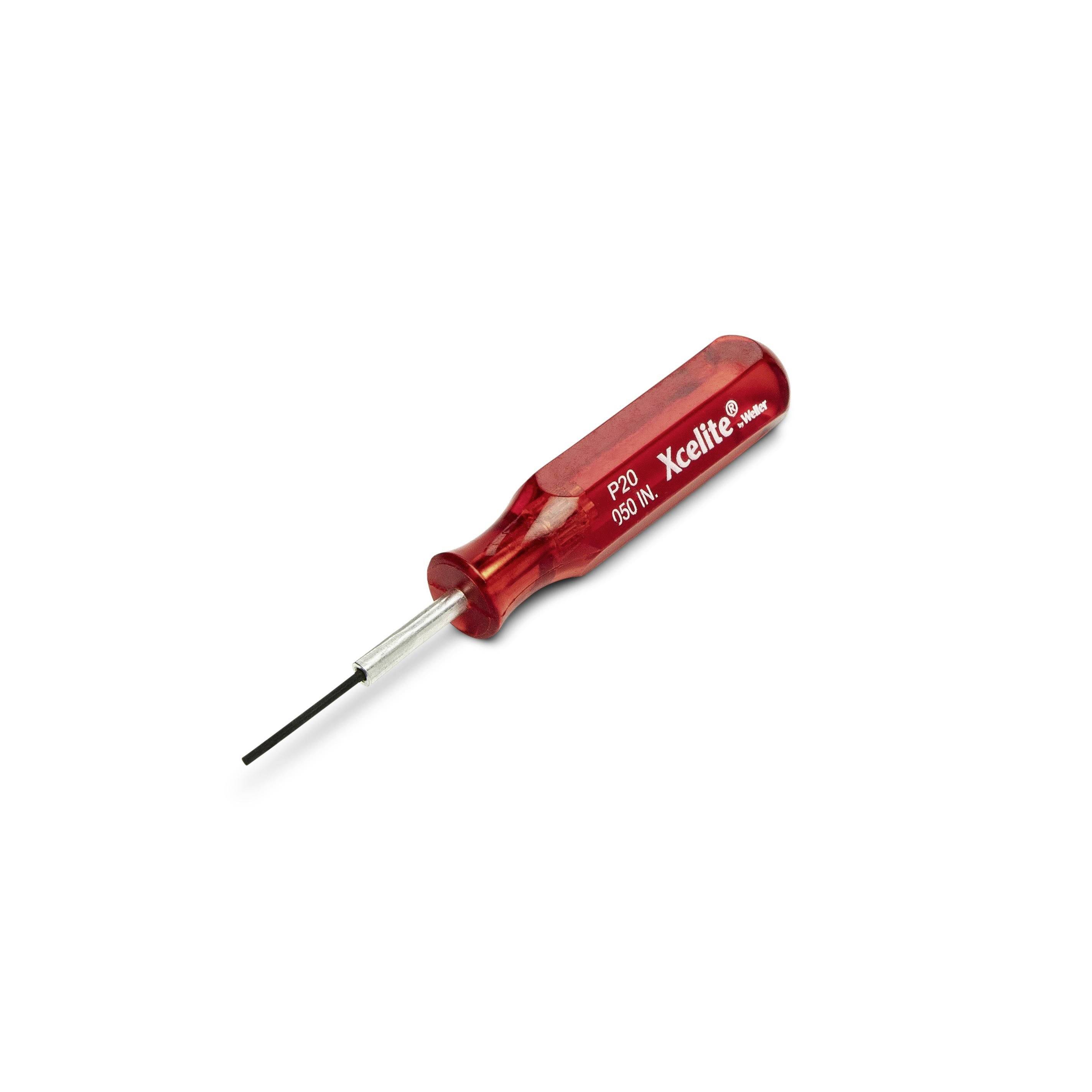 Weller Xcelite Innen-Sechskantschraubendreher Schlüsselweite (Zoll): 0.050 Zoll Klingenlänge: 19.8mm