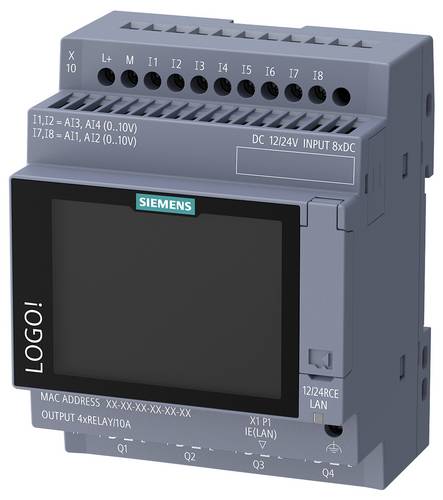 Siemens Logo! 9 6ED1052-1MD08-0BA3 SPS-Steuerungsmodul 24 V/DC, 12 V/DC