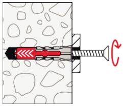 Fischer 579154 Universaldübel 40mm 50St.