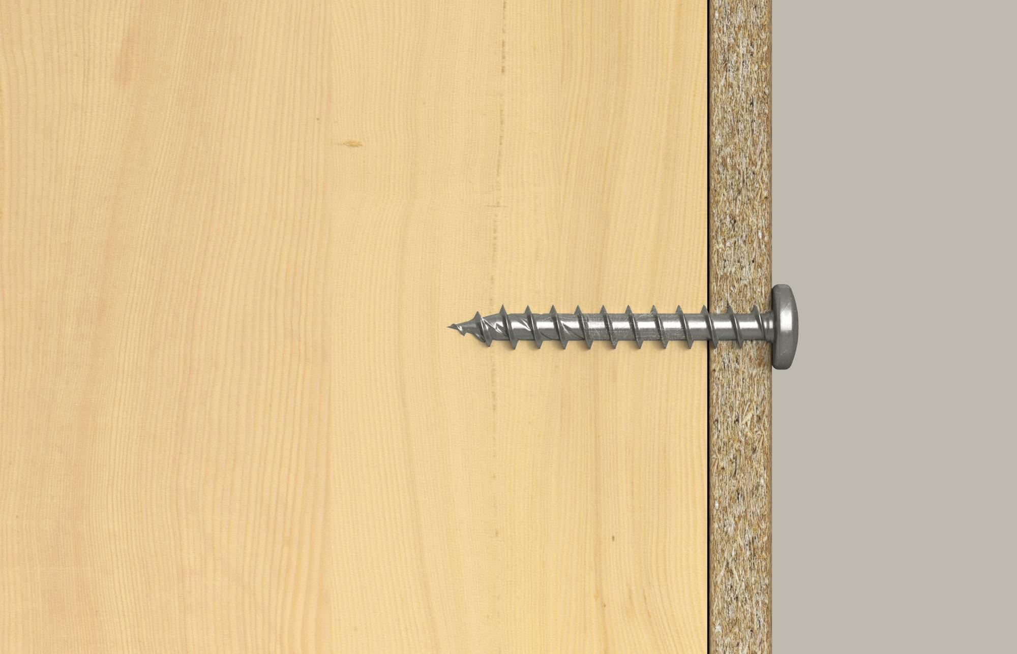 Fischer 574101 Spanplattenschraube 4.5mm 40mm TX rostfreier Stahl 200St.