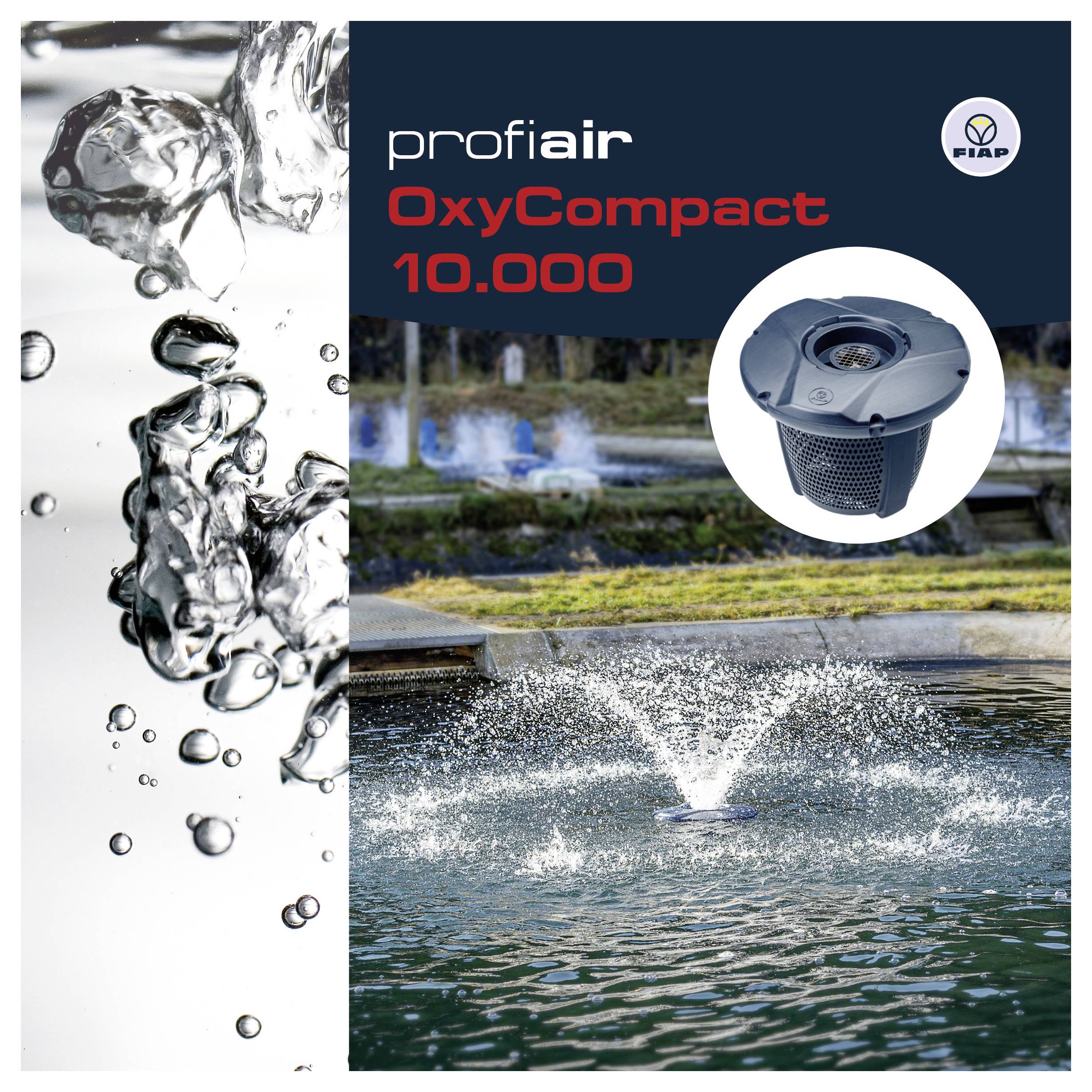 Werbebilder für „profi air OxyCompact 10.000