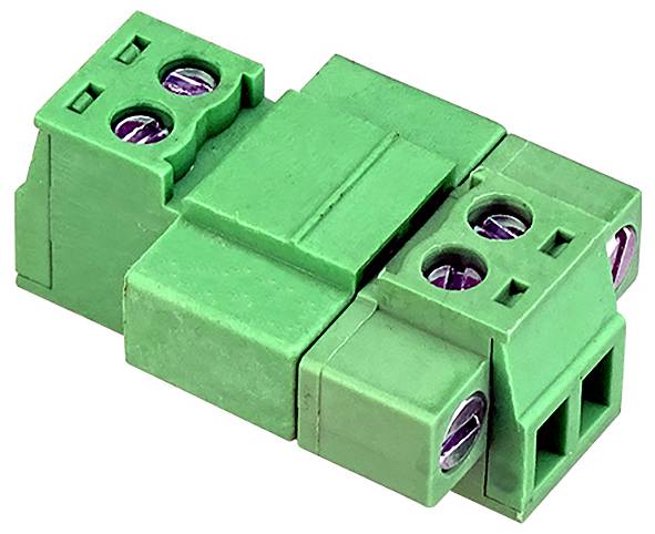 Donau Elektronik H381-02 Steckverbinder flexibel: 0.08-1.5mm² starr: - Polzahl: 2