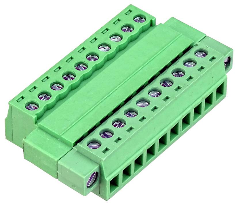Donau Elektronik H381-10 Steckverbinder flexibel: 0.08-1.5mm² starr: - Polzahl: 10 1St.