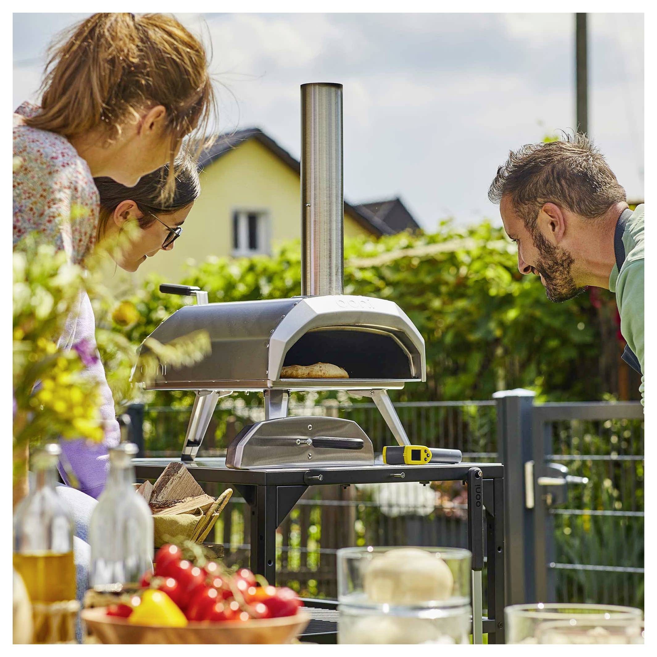Ooni Karu 12 Pizzaofen Edelstahl