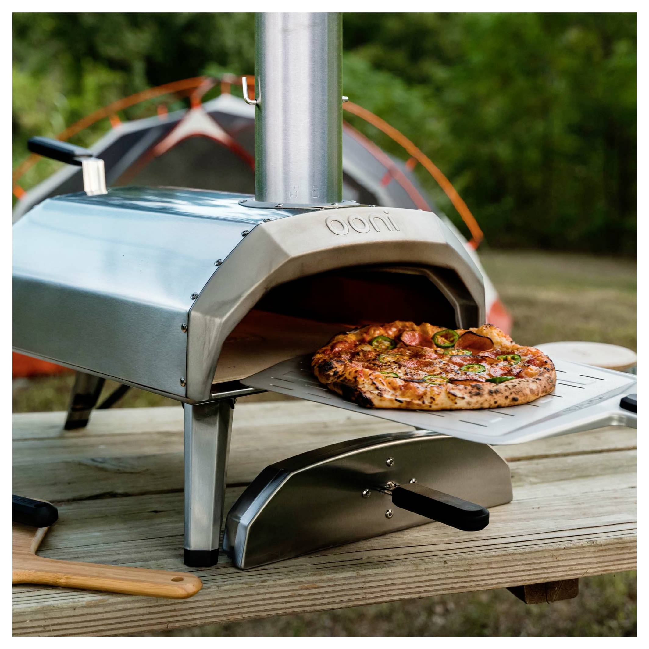 Ooni Karu 12 Pizzaofen Edelstahl