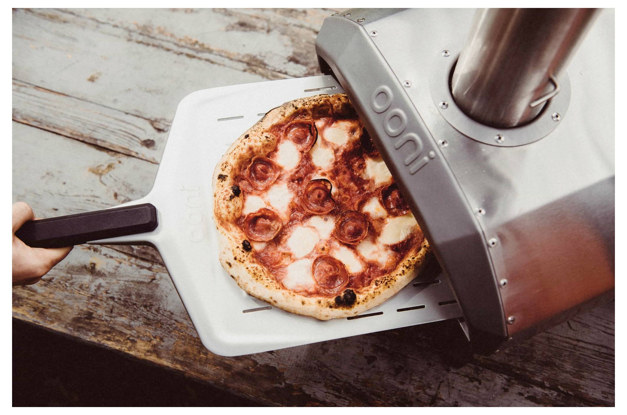 Ooni Karu 12 Pizzaofen Edelstahl