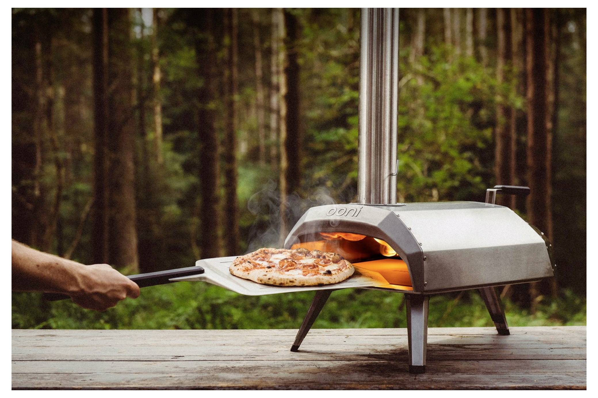 Ooni Karu 12 Pizzaofen Edelstahl