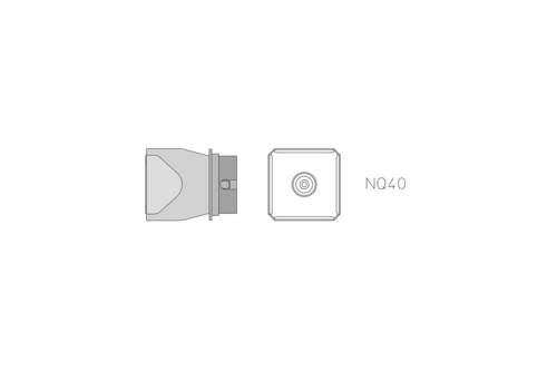 Weller NQ40 HEISSGASDÜSE 26.0X26.0 Heißluftdüse Inhalt 1 St.