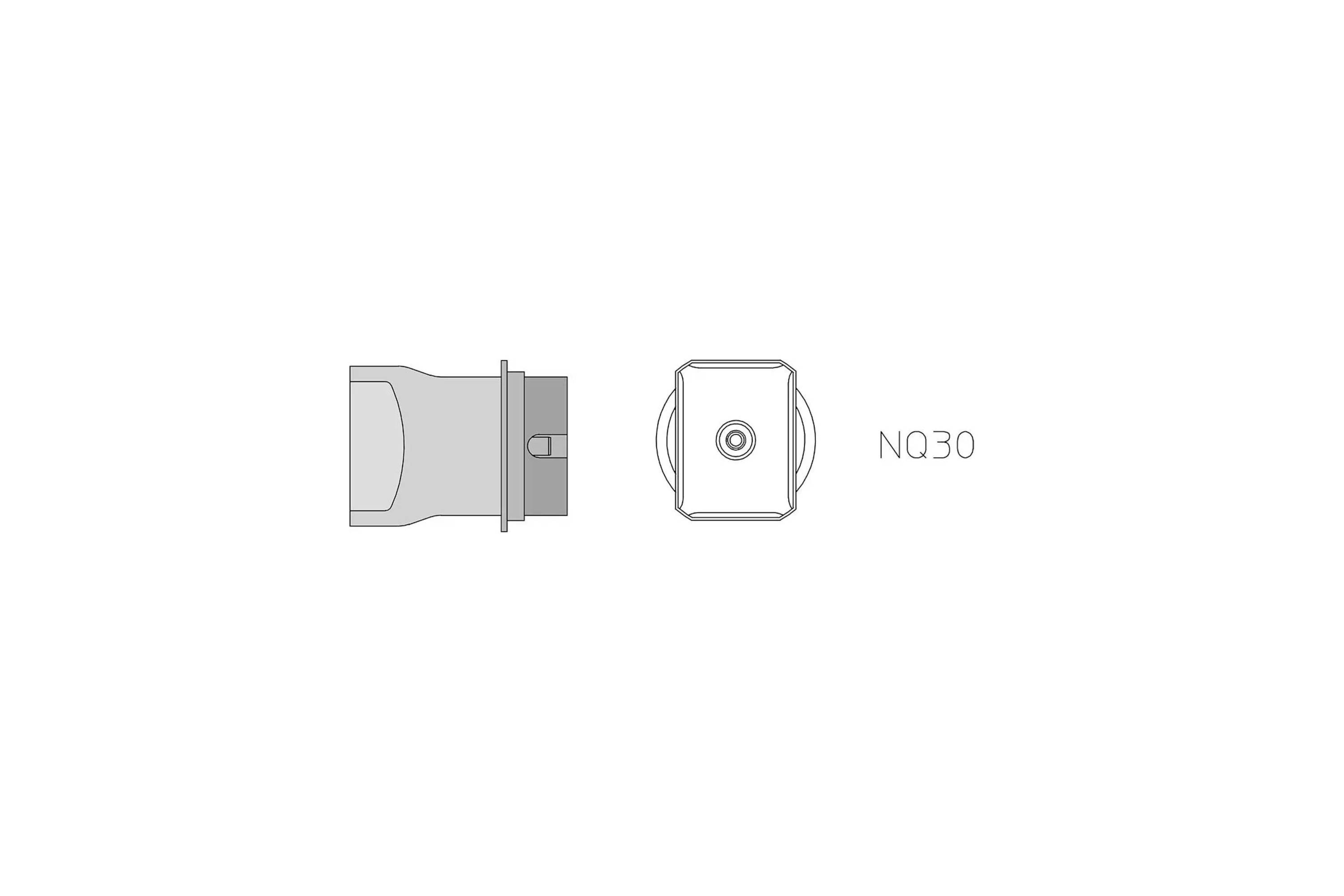Weller NQ30 HEISSGASDÜSE 17,5X23,5 Heißluftdüse Inhalt 1St.
