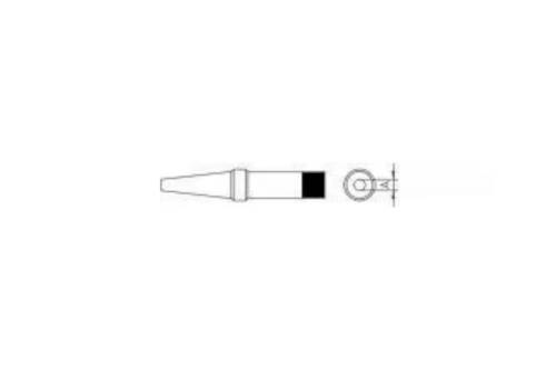 Weller PT S8 LÖTSPITZE 0,4MM VERP. Lötspitze Rundform Inhalt