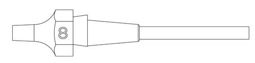 Weller XDS 8 SAUGDÜSE Ø1,5XØ2,9 L=10,5MM VERP. Saugdüse 1 St.