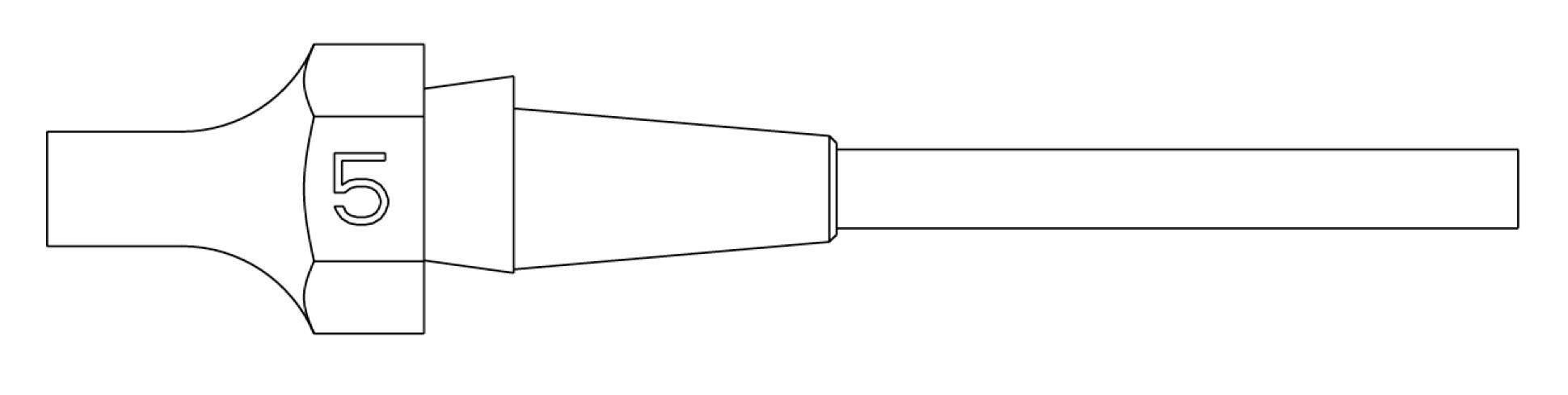 Weller XDSL 5 SAUGDÜSE Ø1,8XØ3,3 L=10,5MM VERP. Saugdüse 1St.