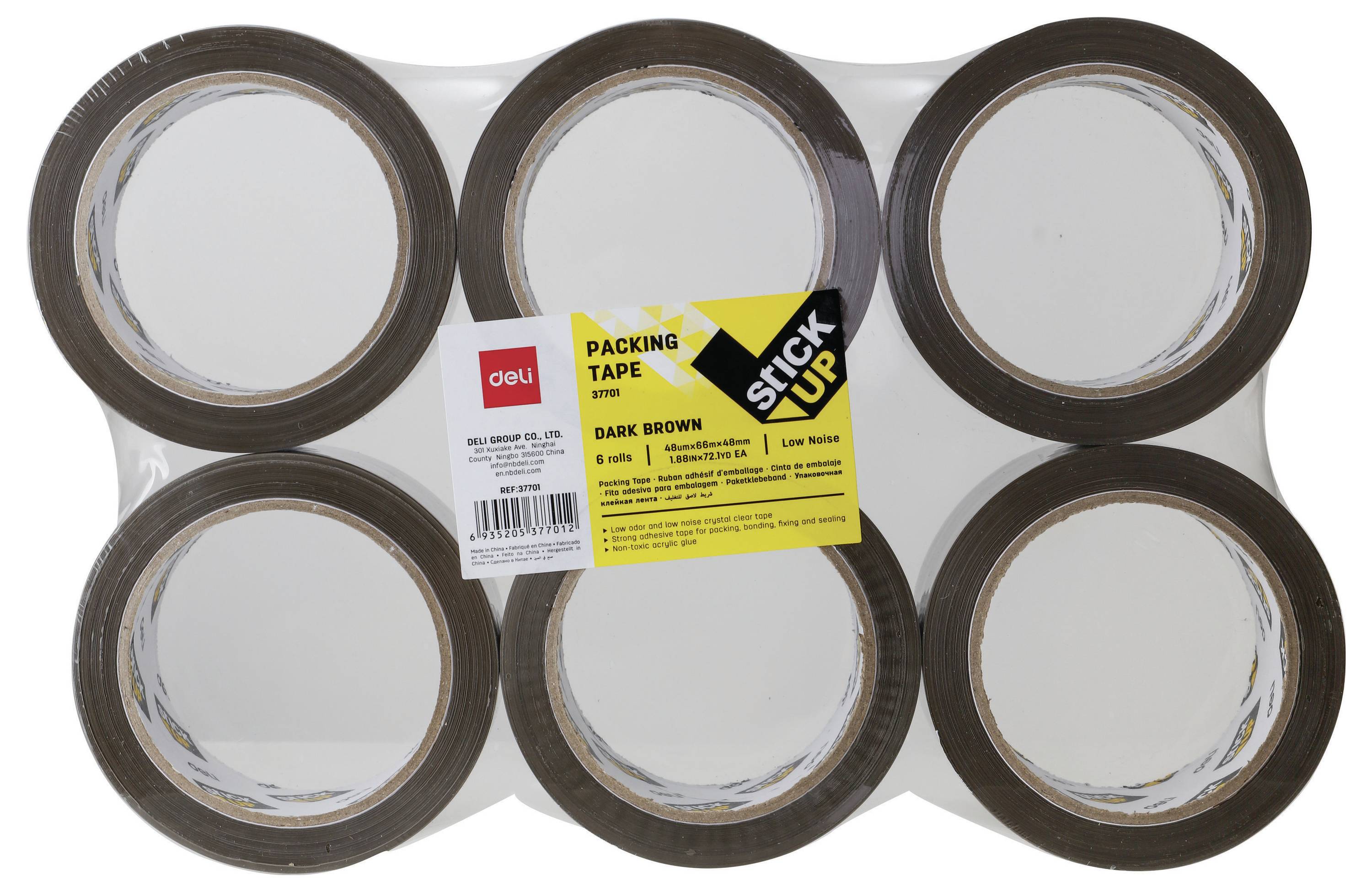 DELI D265372 Packband Sahara (L x B) 66m x 4.8cm 6St.