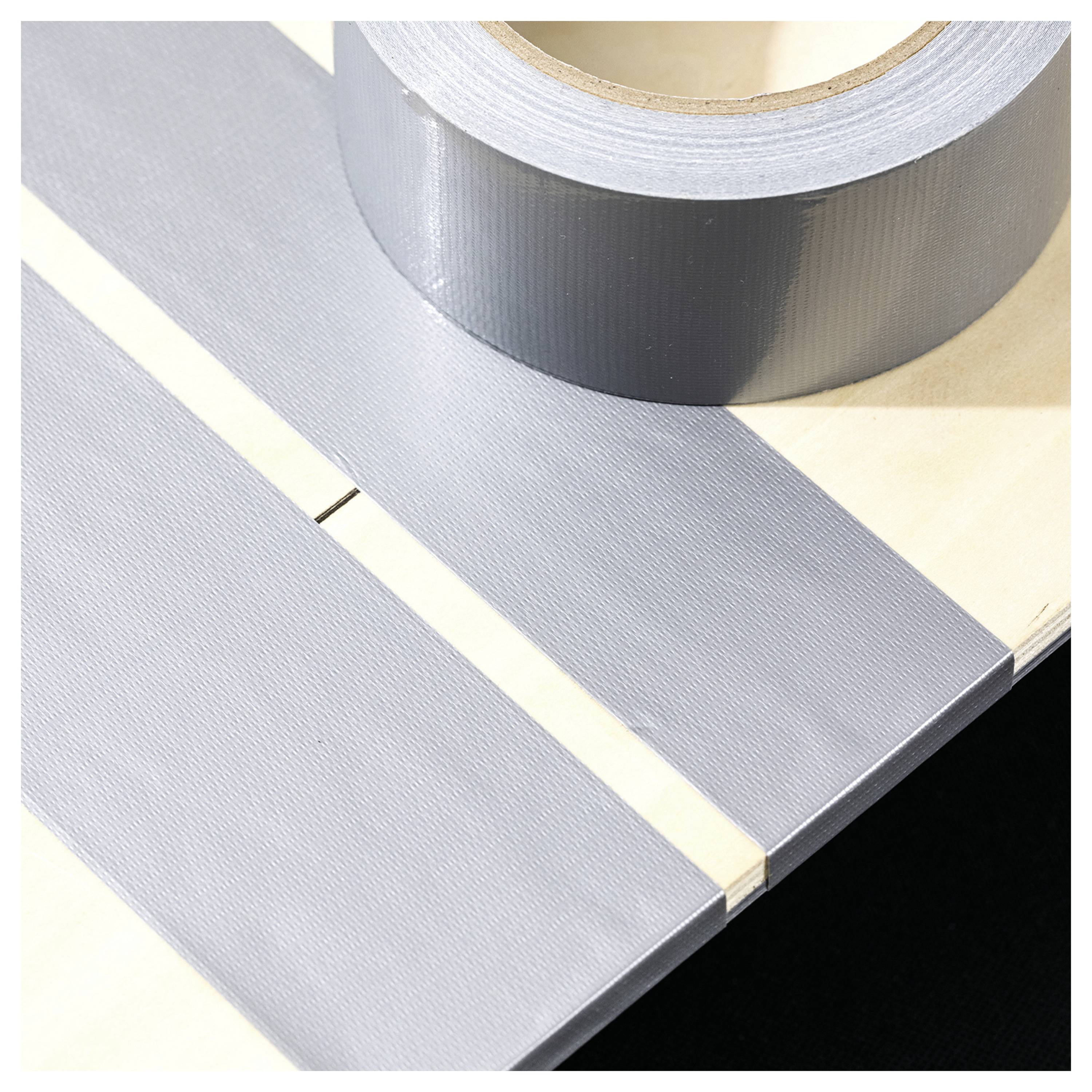 DELI D266795 Gewebeklebeband Silber (L x B) 20m x 4.8cm 1St.