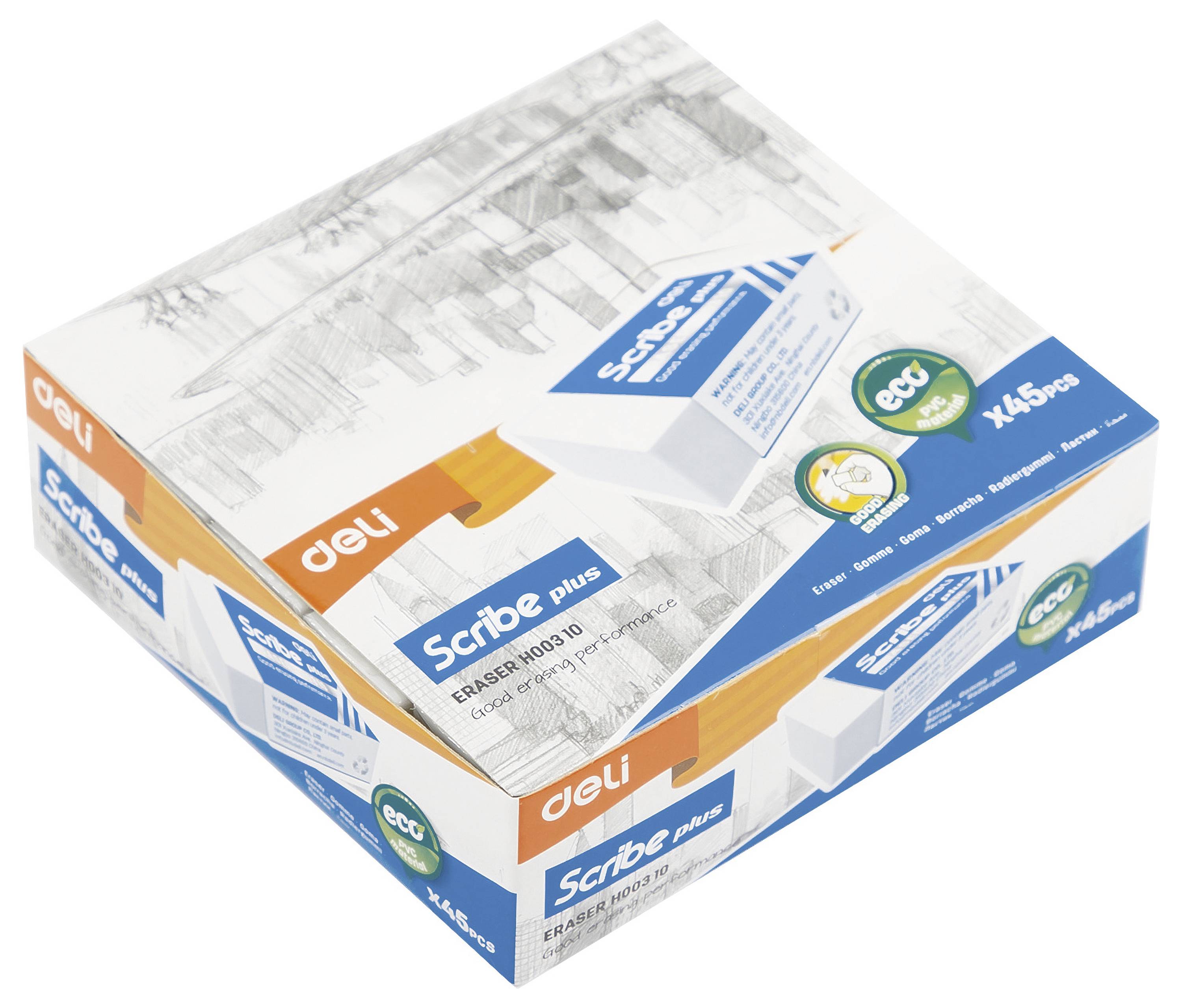 DELI EH00310 D436402 Radierer Weiß