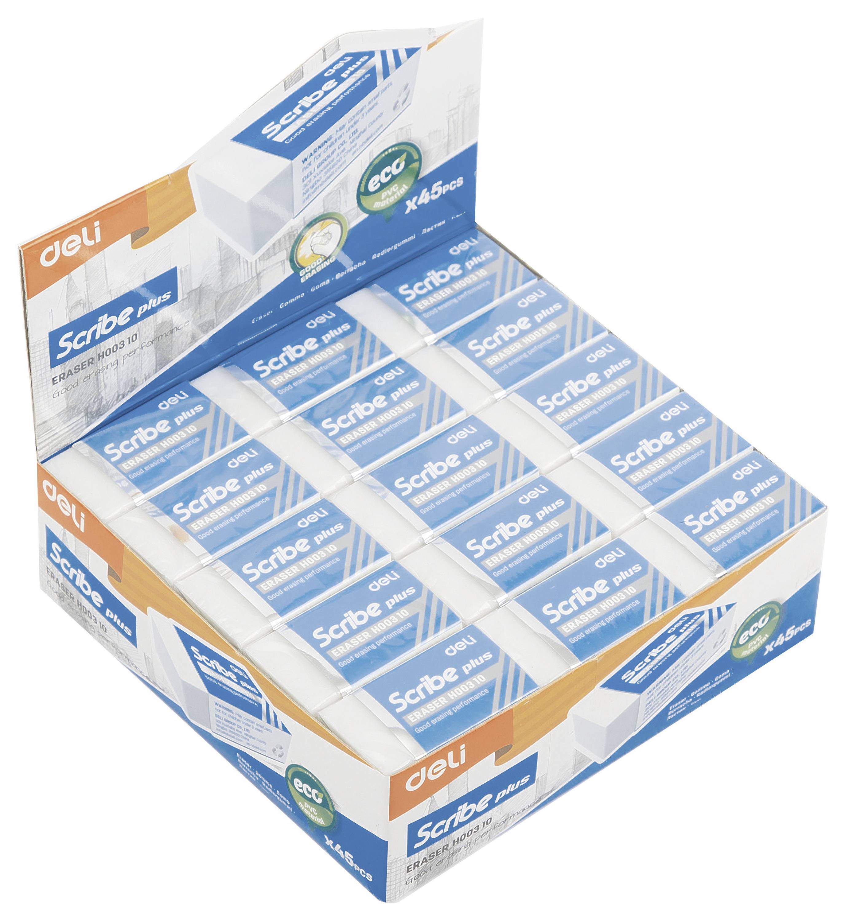 DELI EH00310 D436402 Radierer Weiß