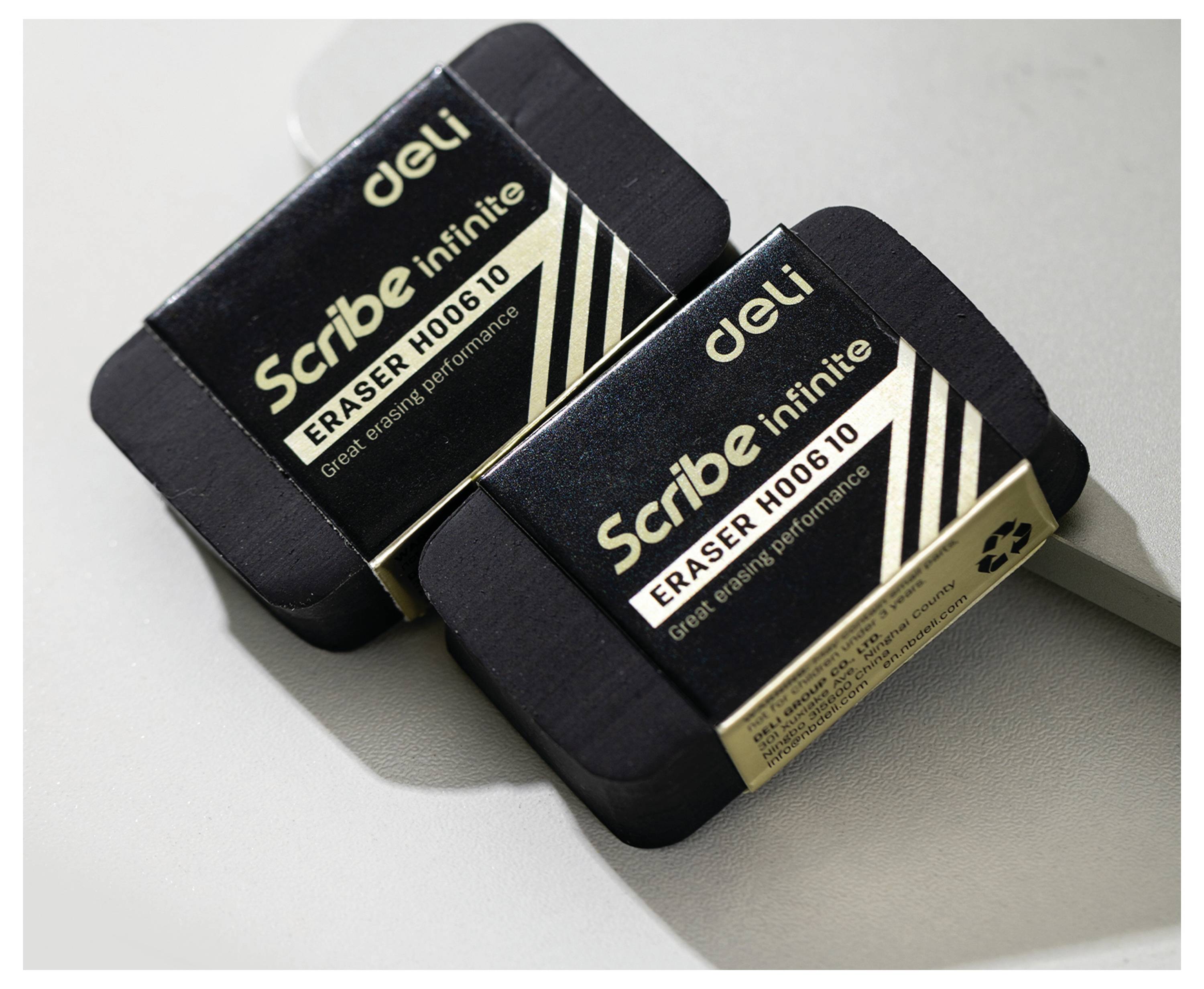 DELI EH00610 D437490 Radierer Schwarz
