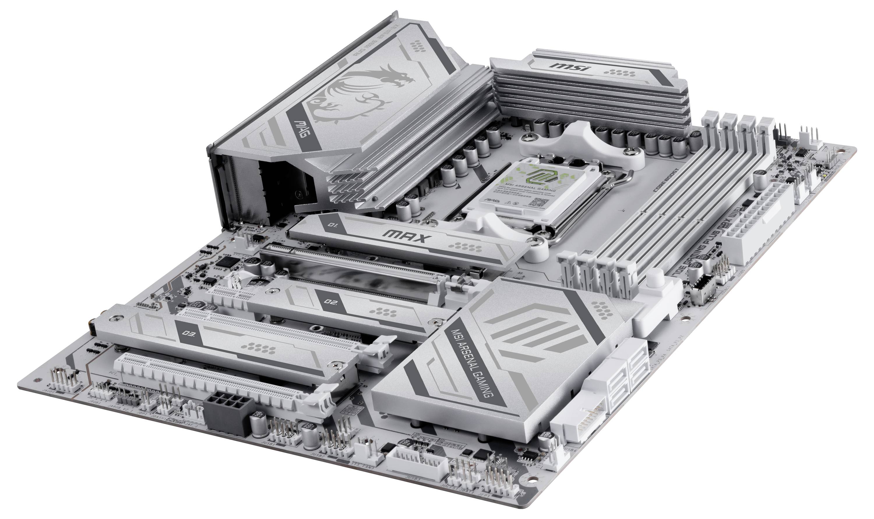MSI MAG X870E GAMING PLUS MAX WIFI Mainboard Sockel (PC) AMD® AM5 Formfaktor (Details) ATX Mainboard-Chipsatz AMD® X870E