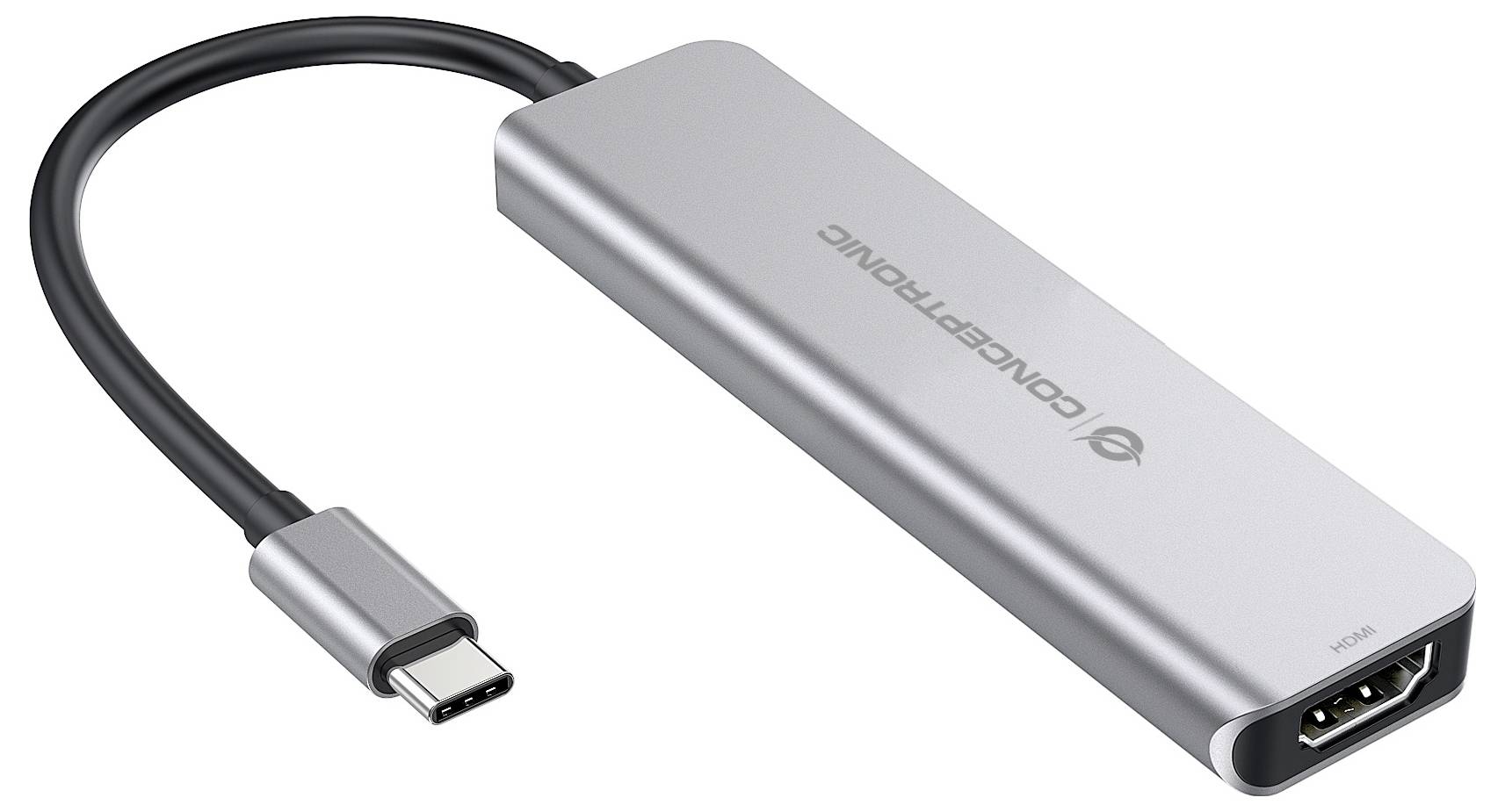 Conceptronic USB-C® Dockingstation DONN02G 6-in-1 USB 3.2 Gen 1 Docking Sta inkl. Ladefunktion, USB-C® Power Delivery