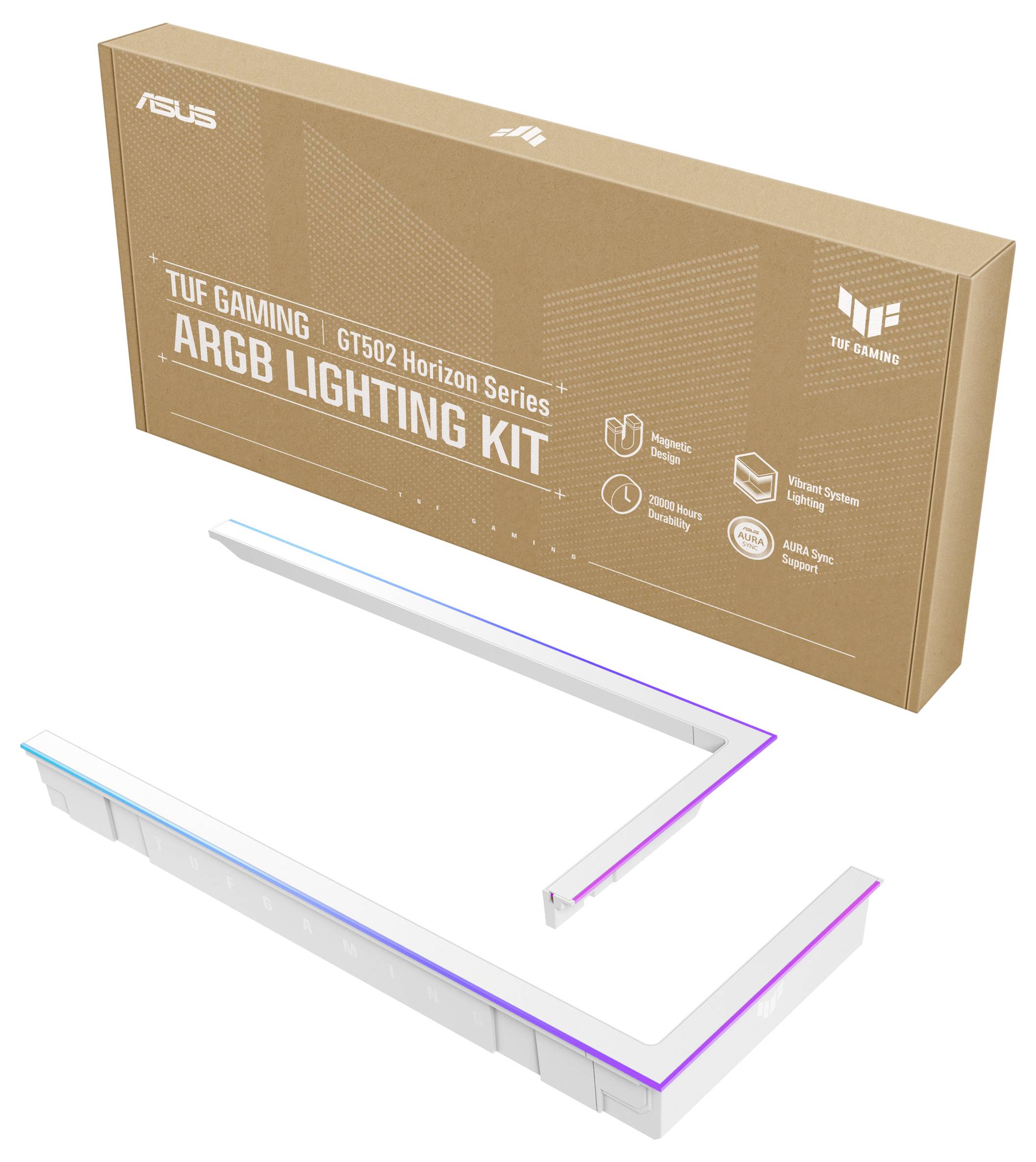 Asus TUF GAMING GT502 HORIZON ARGB LIGHTING K Weiß