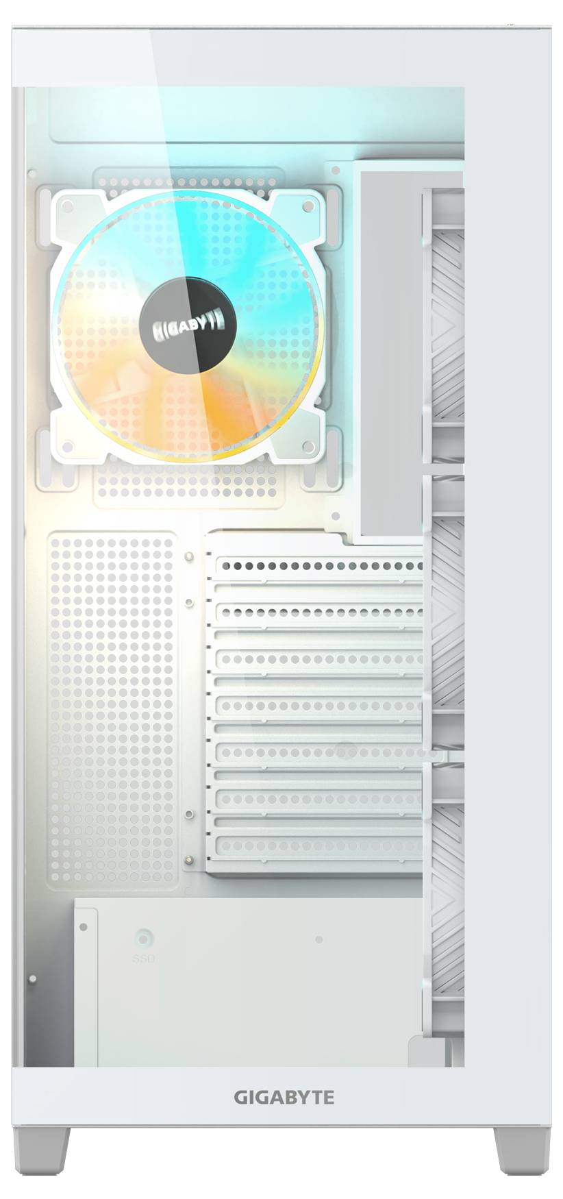 Gigabyte GB-C500PI ST Midi-Tower PC-Gehäuse Weiß