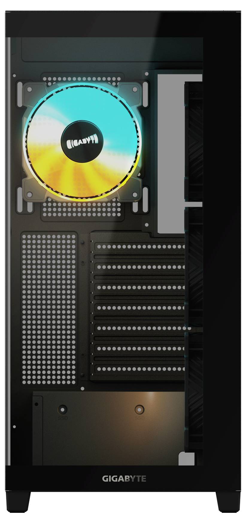 Gigabyte GB-C500P ST Midi-Tower PC-Gehäuse Schwarz