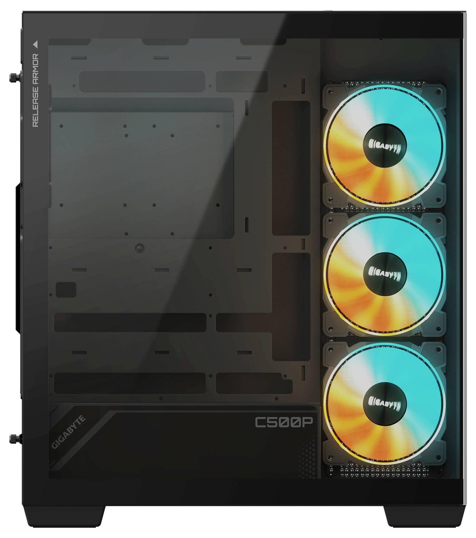Gigabyte GB-C500P ST Midi-Tower PC-Gehäuse Schwarz