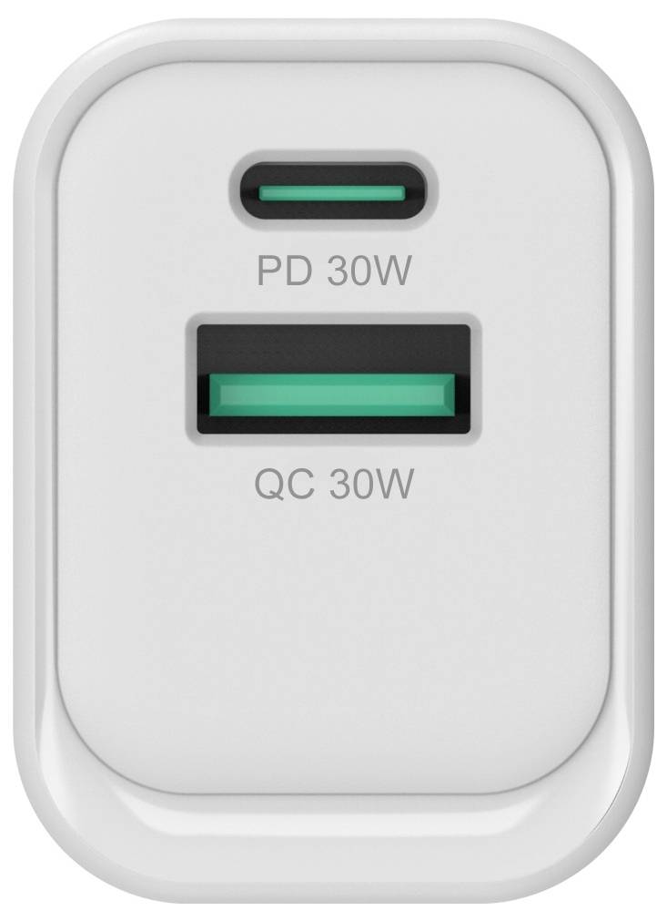 Conceptronic ALTHEA19W33 2-Port 33W GaN USB PD Charg USB Ladegerät 33W USB-A, USB-C® USB PD Weiß