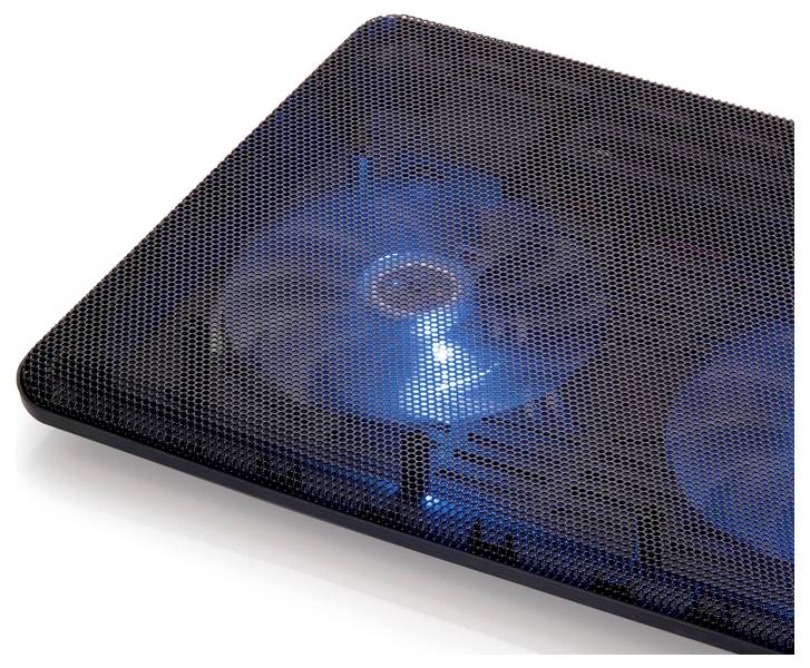 Conceptronic CNBCOOLPAD2F 2-Fan Laptop Cooling Pad Notebook-Ständer mit Kühlfunktion