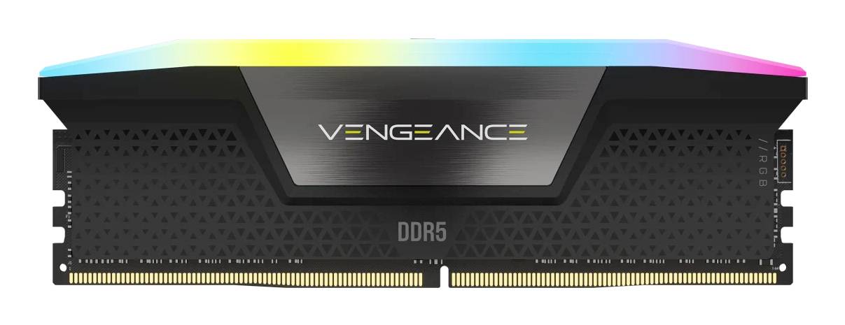 Corsair VENGEANCE RGB DDR5 5200MT/s 8GB PC-Arbeitsspeicher Kit DDR5 8GB 1 x 8GB 288pin DIMM CL40 CMH8GX5M1B5200C40