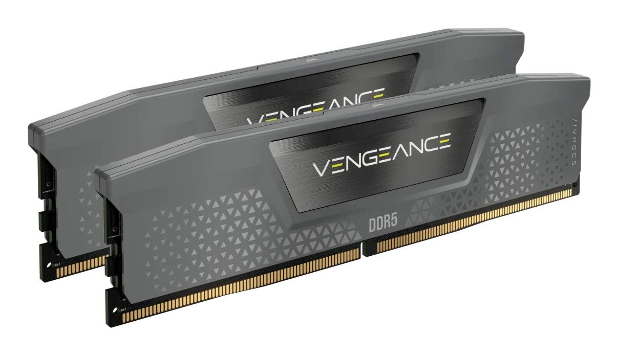 Corsair VENGEANCE DDR5 6000MT/s 16GB - GREY PC-Arbeitsspeicher Kit DDR5 16GB 2 x 8GB 288pin DIMM CL36 CMK16GX5M2E6000Z36