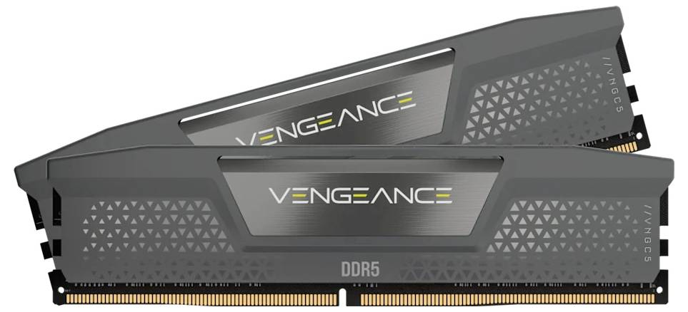 Corsair VENGEANCE DDR5 6000MT/s 16GB - GREY PC-Arbeitsspeicher Kit DDR5 16GB 2 x 8GB 288pin DIMM CL36 CMK16GX5M2E6000Z36