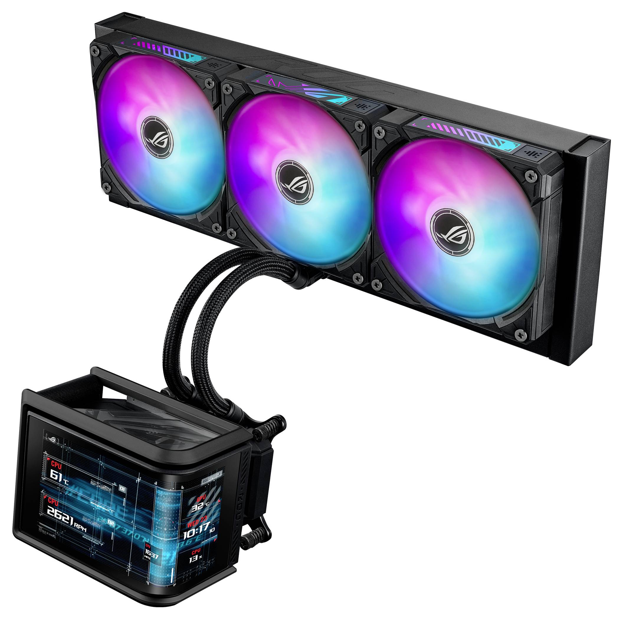 Asus ROG RYUO IV SLC 360 ARGB CPU cooler PC-Wasserkühlung