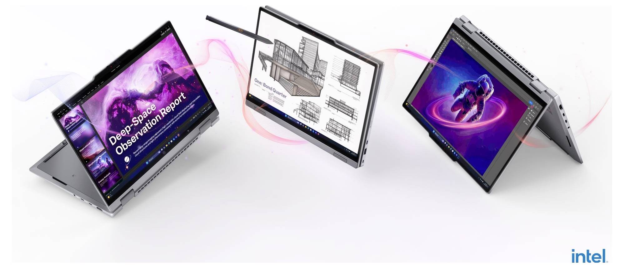 Lenovo 2-in-1 Notebook / Tablet 21V90022GE 35.6cm (14 Zoll) WUXGA Intel® Core™ Ultra 7 355 32GB RAM 1TB SSD Deutsch, QWERTZ Intel
