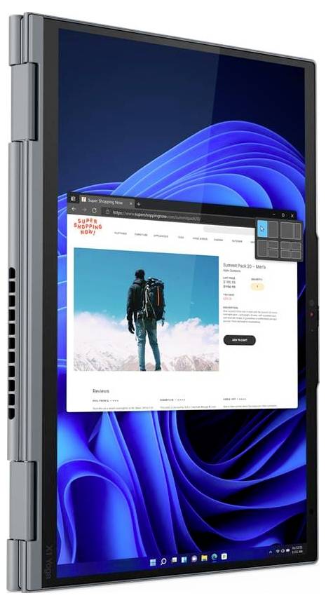 Lenovo Workstation Notebook 35.6cm (14 Zoll) Intel® Core™ i7 i7-1270P 32GB RAM 512GB SSD Windows® 11 Pro Grau L-X1YG7-DE-T104