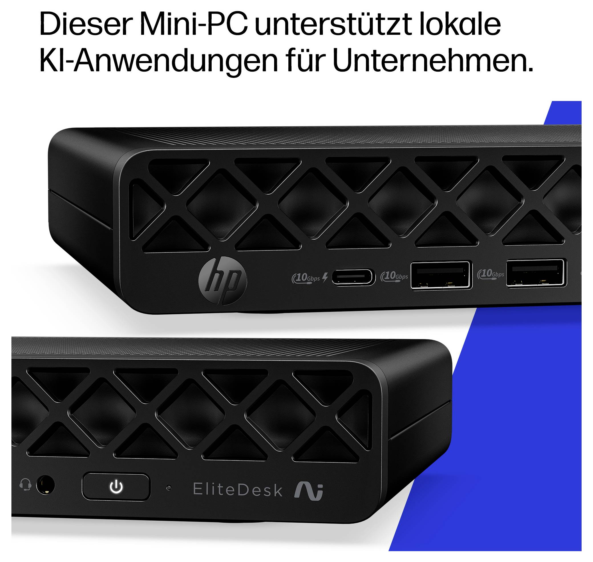 HP Workstation Mini PC HP EliteDesk 8 Mini G2i U5 16/512GB 322 4.4 GHz 16 GB RAM 512 GB SSD Intel Intel-Grafik DL8T6ET
